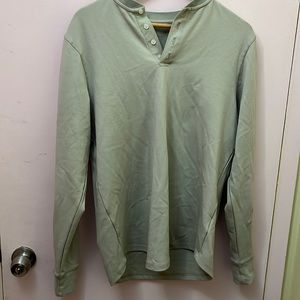 ESNTLS Sand Four Button Henley